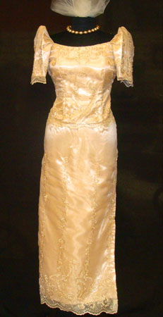 Designer Meztisa Dress with pouch bag